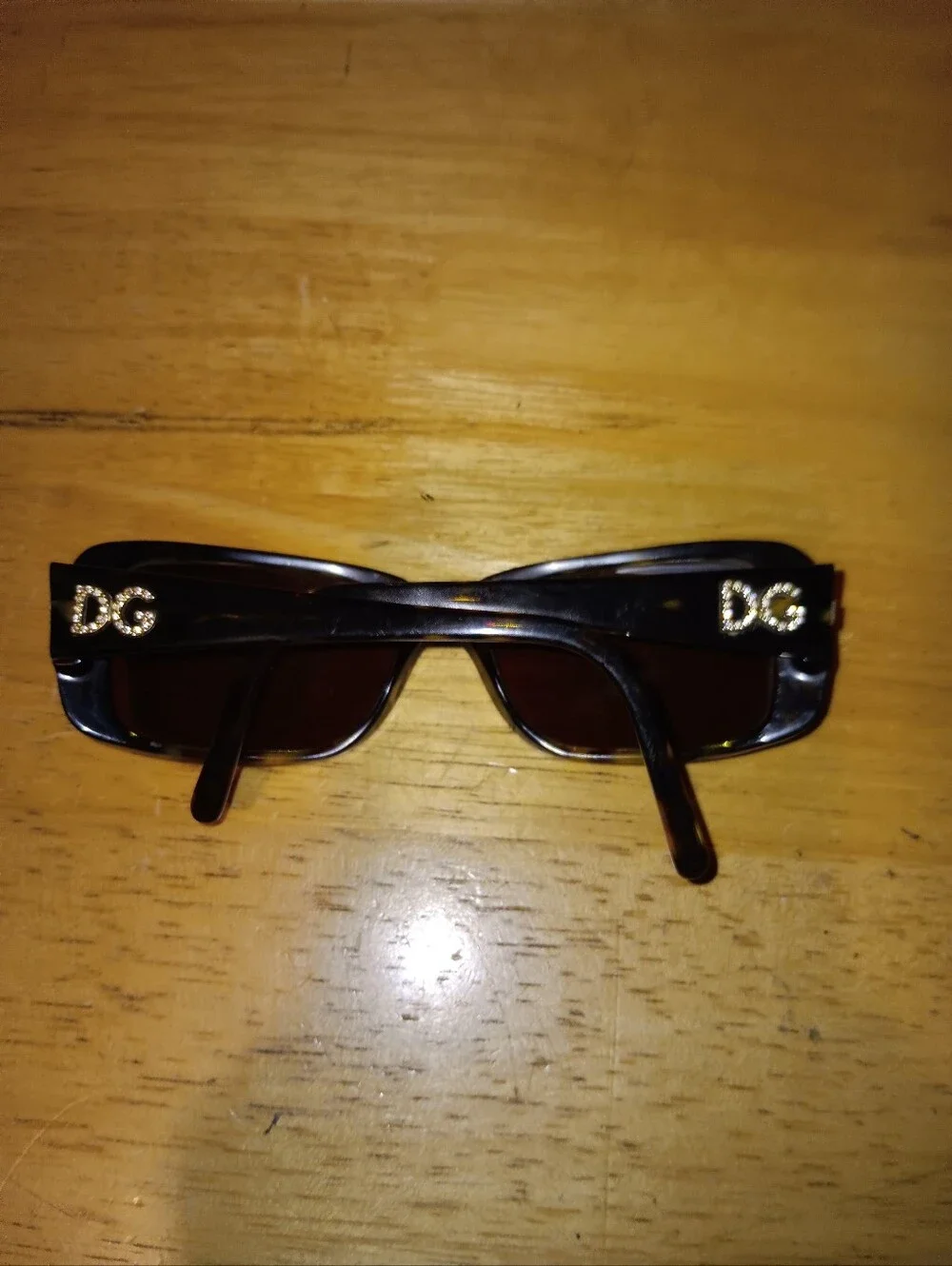 Dolce & Gabbana Brown Rectangular Sunglasses 4013